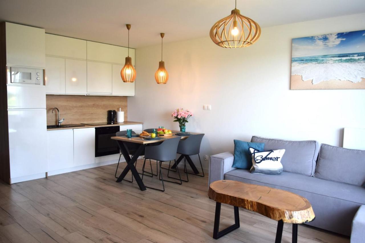 Apartamenty Rodzinne Deluxe, Suite W Budynku Baltin Sarbinowo Kültér fotó